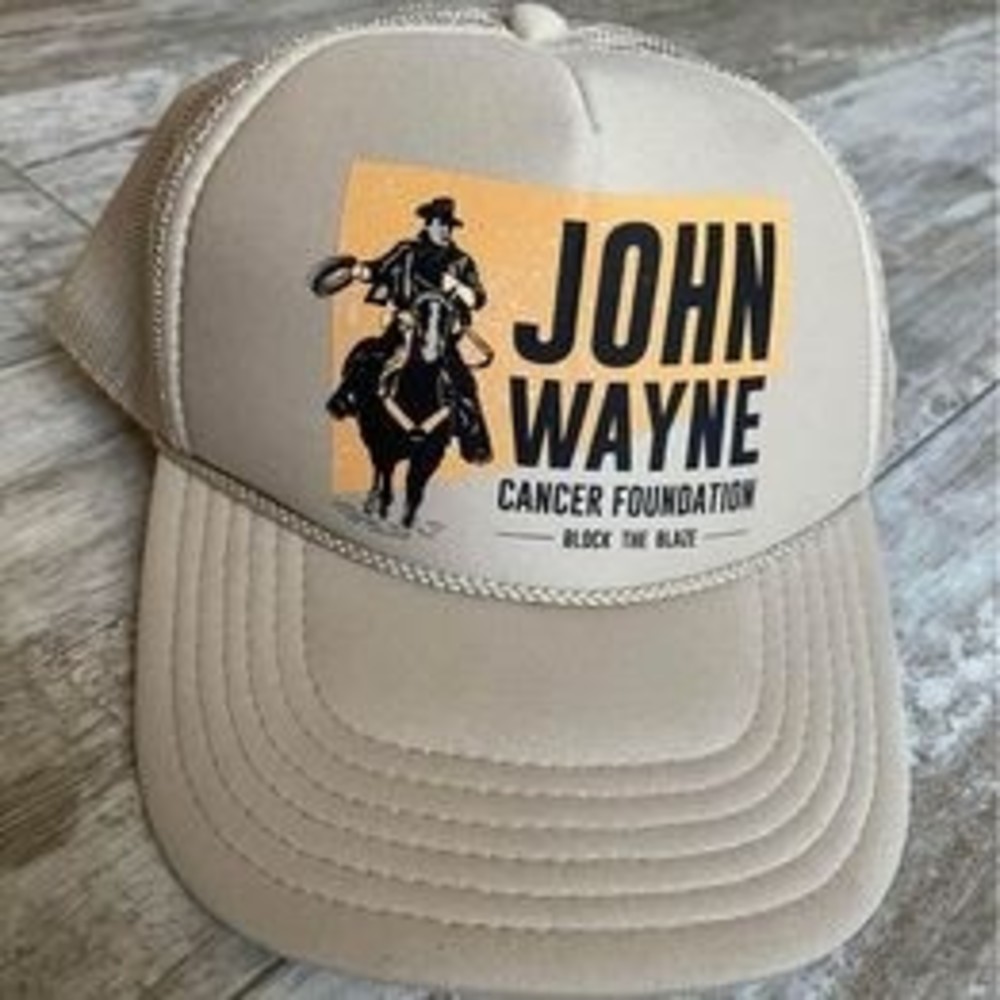 John Wayne Cancer Foundation Rope Snapback Trucker Hat
